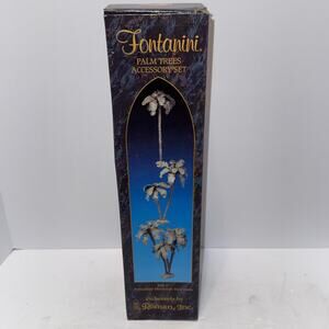 Vintage Fontanini Nativity Village "Palm Trees Accessory Set" 5” Heirloom 51108